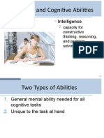 Intelligence and Cognitive Abilities