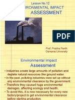 Environmental Impact: Assessment