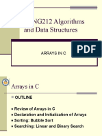 arrays in C