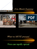 2003 TA FireWatch Training