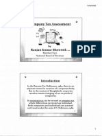 Company Tax assessment