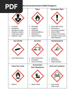 OSHA Hazard Communication Pictograms | PDF