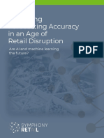 Improving Forecasting Accuracy Inanageof Retail Disruption: Are Ai and Machine Learning The Future?