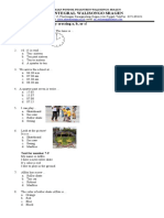 SD Integral Walisongo Sragen: Choose The Correct Answer by Crossing A, B, or C!