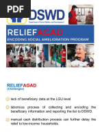 DSWD presentation on ReliefAgad app