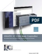 SIMATIC S7-1200 Basic Controller: The Compact Device That Offers Simple Engineering With The TIA Portal