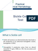 Solubility Test For Sickle Cell