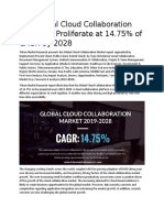 Global Cloud Collaboration Market 2019-2028