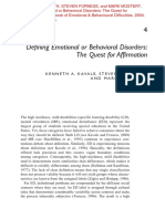 Ch. 9 Defining Emotional or Behavioral Disorders - 0 PDF