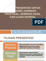 922ii Tehnik Presentasi Seminar Proposal PDF