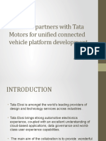 Tata Elxsi Partners With Tata Motors For Unified Connected Vehicle Platform Development