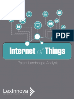 Internet of Things: Patent Landscape Analysis