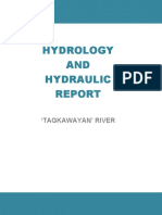 Hydraulic Report for Tagkawayan River