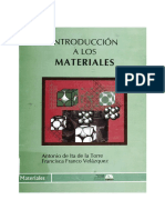 Introduccion A Los Materiales PDF