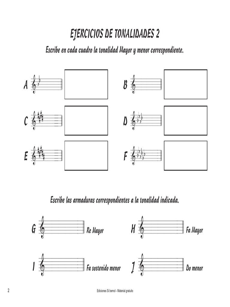 Tonalidades 02 PDF | PDF