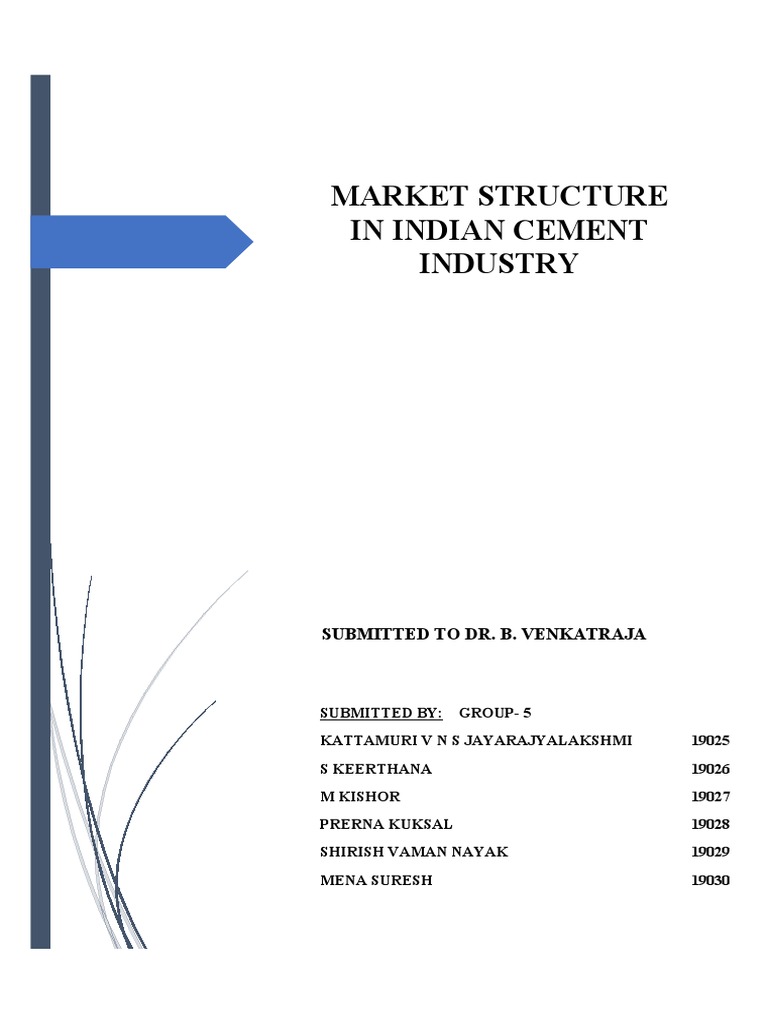 Indian Cement Industry Market Overview | PDF | Cement | Economic Growth