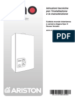 ARISTON Scheda Tecnica Caldaia Murale Gas UNO 24 MFFI PDF