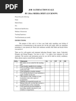 Teacher Satisfaction Survey | PDF | Job Satisfaction | Teachers