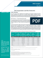 The IMF Programme and The Domestic SME Sector