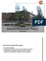 School Behaviour Policy Manhem