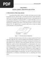 Chapter-1 Equilateral Triangular Patch: 1.1 Introduction To Microstrip Antenna