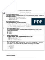 Nr. Item Conţinutul Itemului: A) 4 Echipe B) 3 Echipe C) 5 Echipe