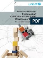 Training Programme On The Treatment of Child Victims and Child Witnesses of Crime - Law Enforcement PDF