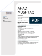 Ahad Mushtaq: Contact
