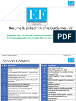 Resume & Linkedin Guidelines
