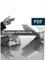 E5 Language of Business Law