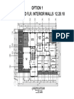 Revised Interior Walls Floor Plan