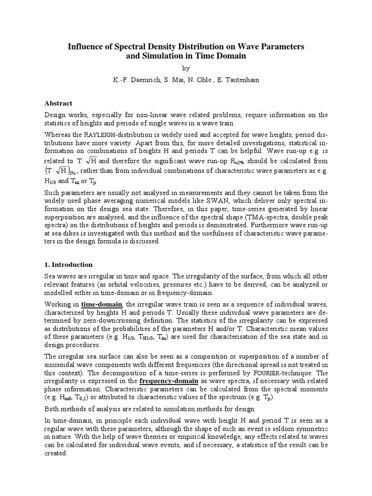 93 Paper Nanjing 200412 | PDF | Spectral Density | Time Series