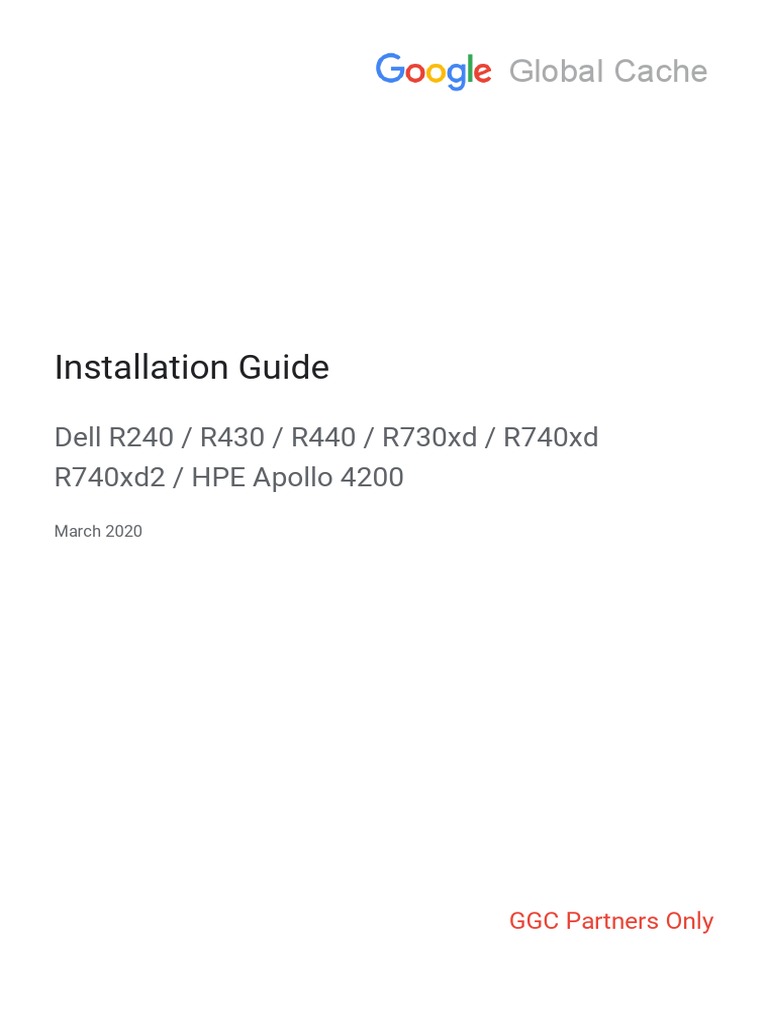 Installation Guide: Global Cache | PDF | I Pv6 | Ip Address