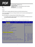 C - Servers - Cisco - Recomandations - Bios - Settings