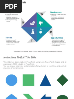 SWOT Analysis Free PowerPoint Template