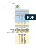 Calculation Step Order: S (PSI)