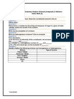 PDF End Test: Class: 7 Subject: Chemistry Chapter: Elements, Componds & Mixtures Home Work