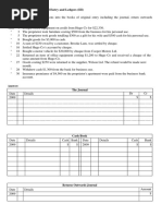 Chapter 5 Books of Original Entry and Ledgers (III) : Answer: The Journal