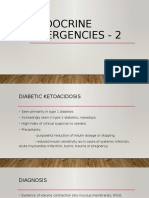 ENDOCRINE EMERGENCIES - 2