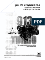 DEUTZ 913 TURBO CATALOGO de REPUESTOS PDF