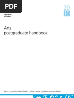 Download Arts Postgraduate Handbook 2010 by joseco4no SN46140063 doc pdf