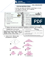 Ficha de Trabajo - Texto Instructivo - 23 Abril PDF