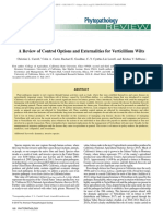 A Review of Control Options and Externalities For Verticillium Wilts