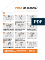 AFICHE Instructivo Como Lavarse Las Manos