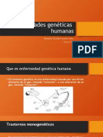 Enfermedades Genéticas Humanas