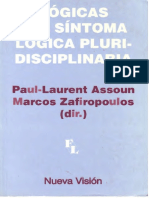 Lógicas del síntoma logica pluridisciplinaria- Assoun y Zafiropoulos.pdf