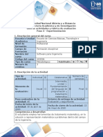 Guía de actividades y rúbrica de evaluación - Paso 3 - Experimentación (1).docx
