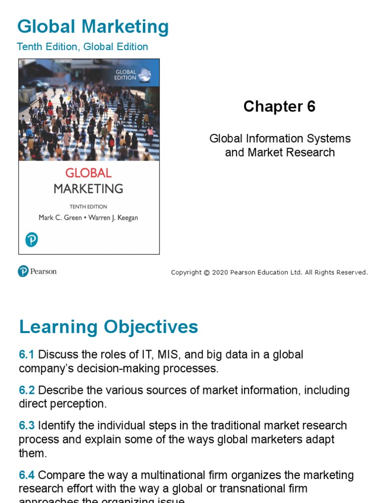 Global Marketing: Tenth Edition, Global Edition | PDF | Big Data