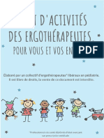 Le Livret D'activités Des Ergothérapeutes Pour Vous Et Vos Enfants