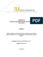 PEMFC Bipolar Plate Corrosion Study